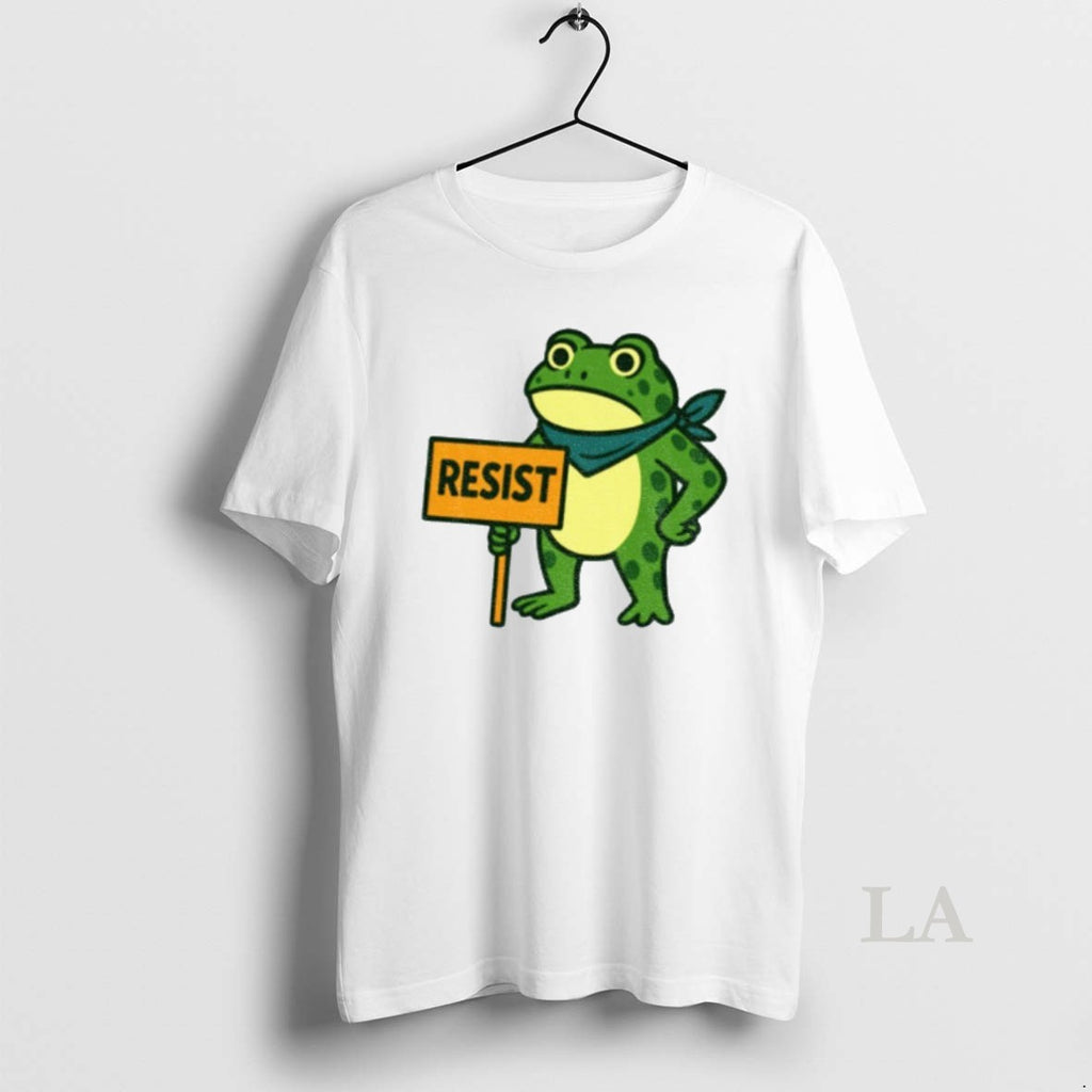 Original Frog Resist Portland Frog Protest Activist Political 2025