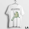 Original Frog Smoking Life Is Froggin Relentless