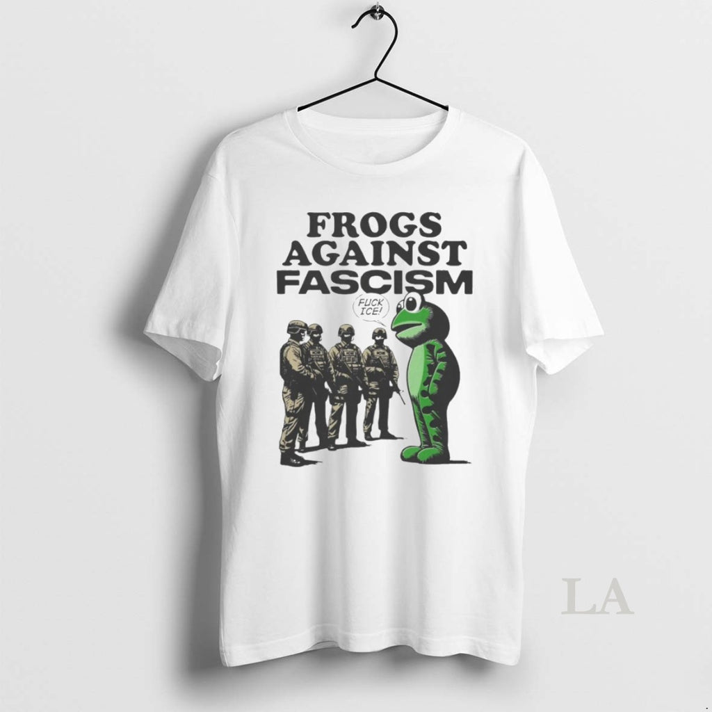 Original Frogs Against Fascism Fuck Ice