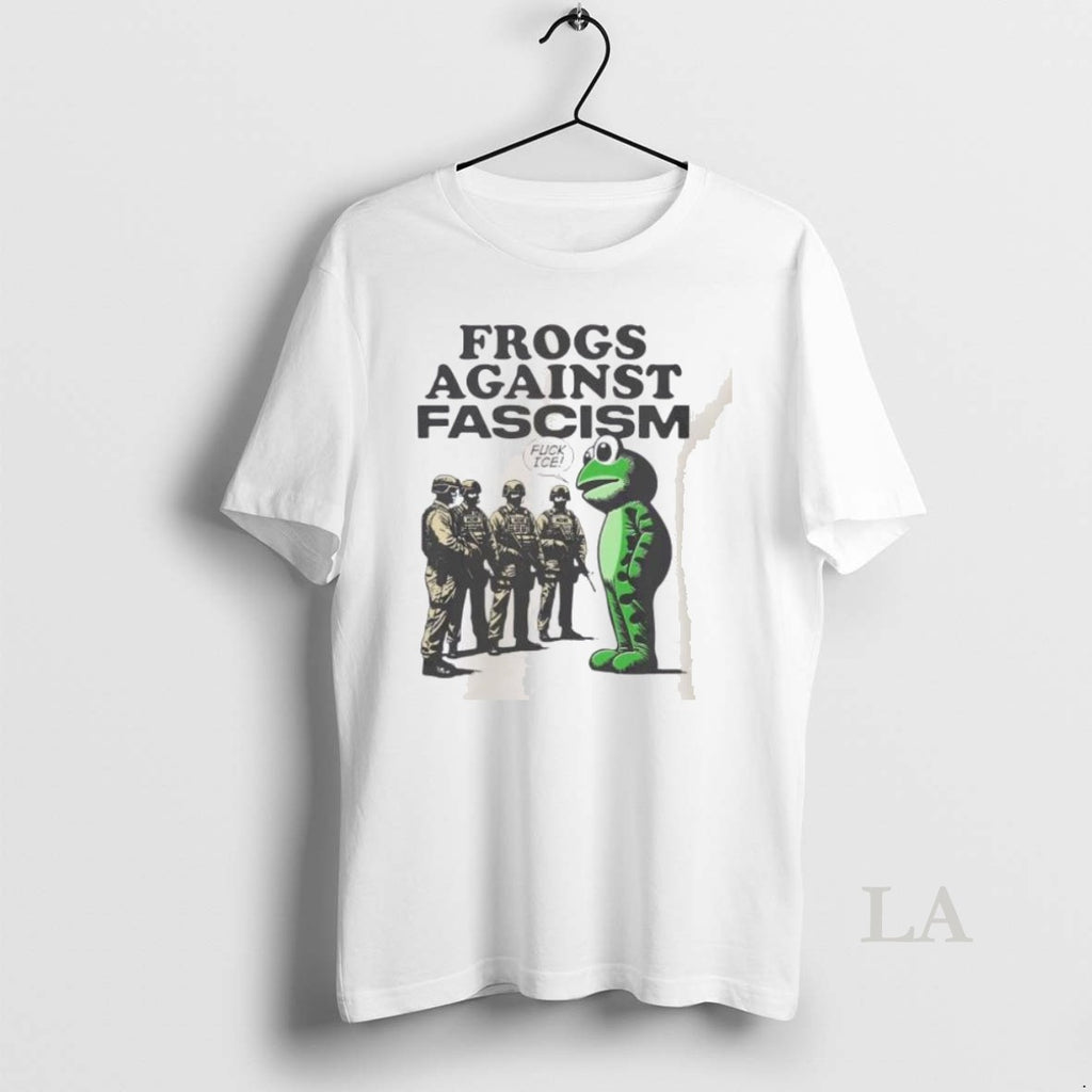 Original Frogs Against Fascism Fice Ice