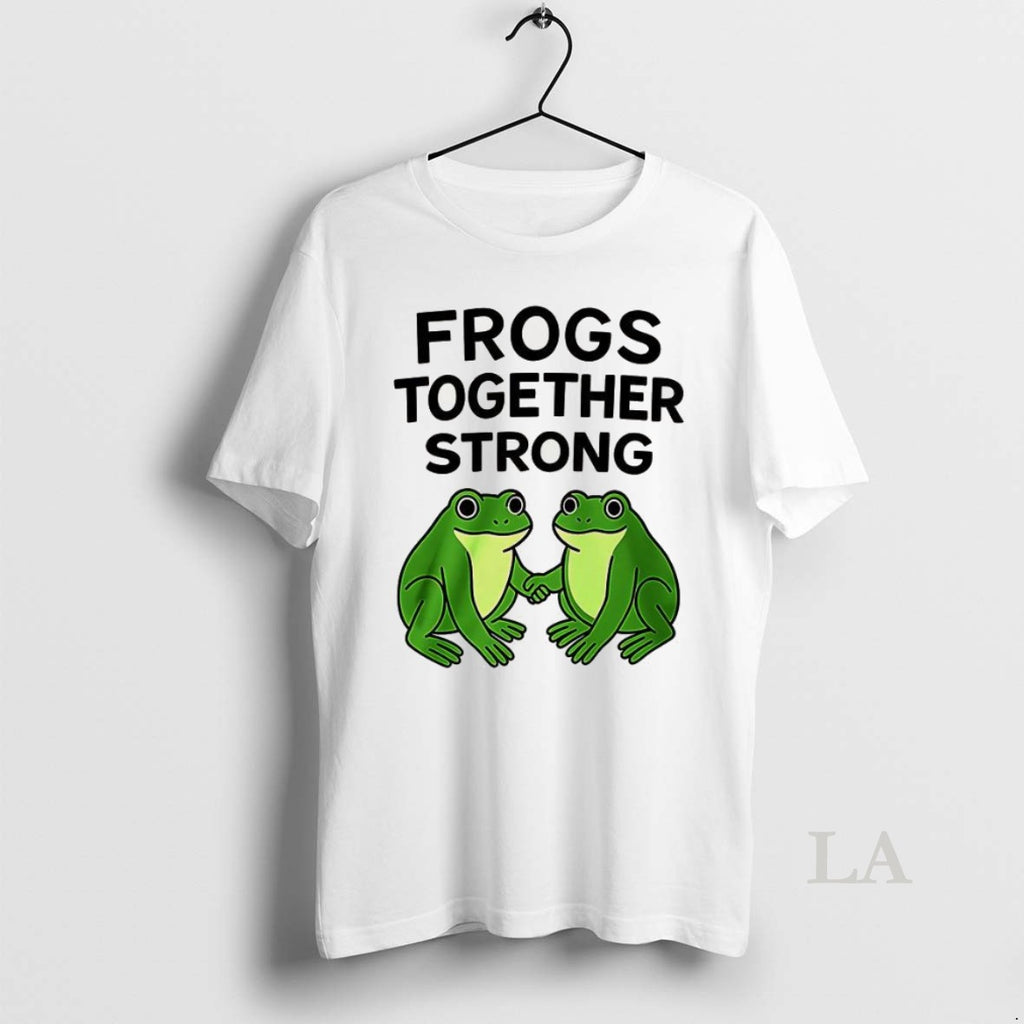 Original Frogs Together Strong Funny