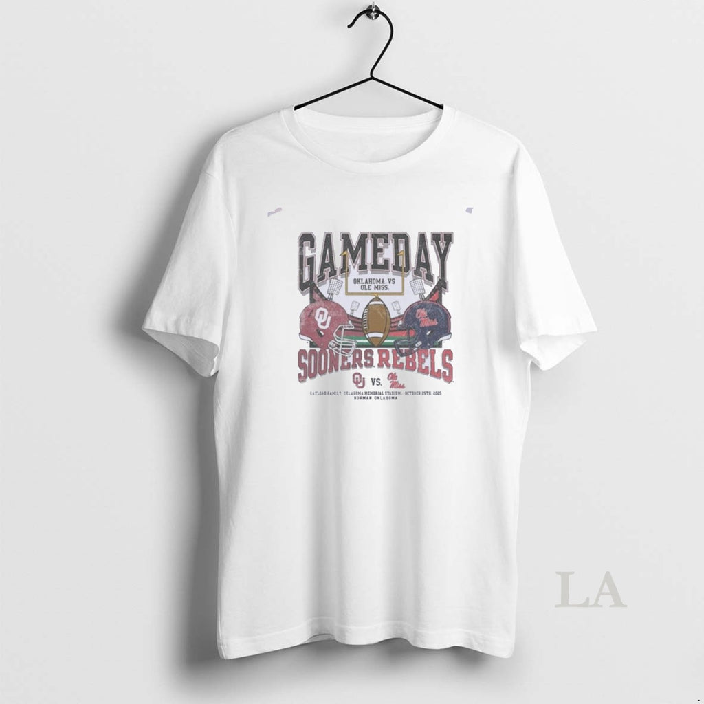Original Gameday Oklahoma Vs Ole Miss 2025