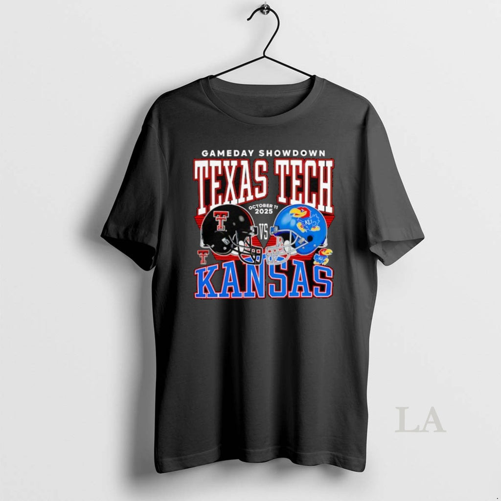 Original Gameday Showdown Texas Tech Red Raiders Vs Kansas Jayhawks 2025