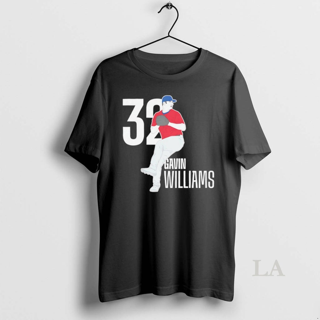 Original Gavin Williams 32 Cleveland Guardians 2025 Mlb Playoff