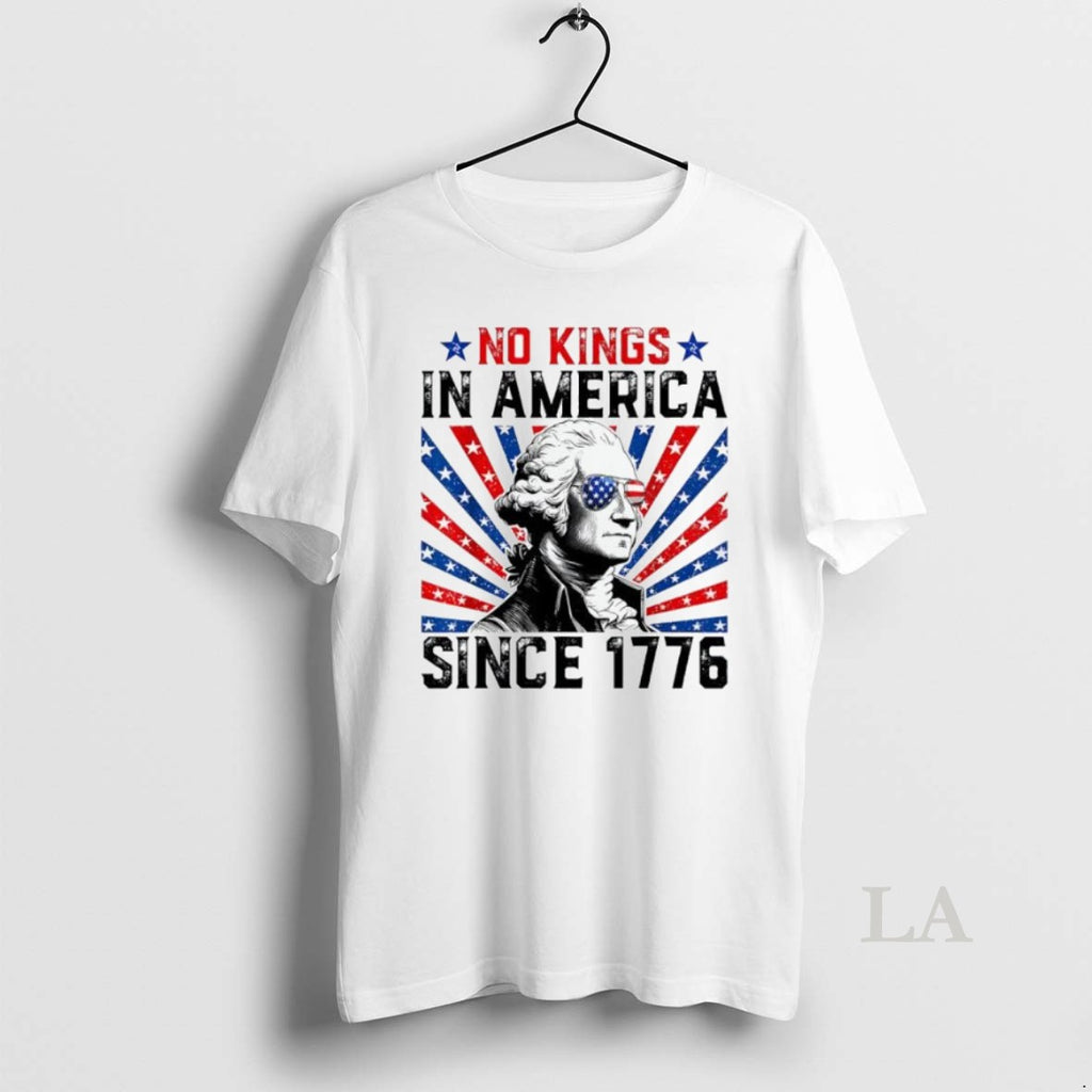 Original George Washington No Kings In America Since 1776 Usa Flag