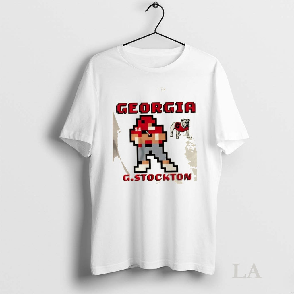Original Georgia Bulldogs Football Gunner Stockton Retro Baller