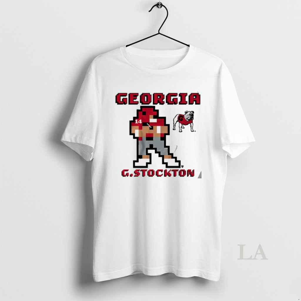 Original Georgia Bulldogs Football Ncaa Gunner Stockton Retro Baller