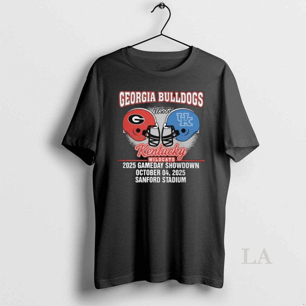 Original Georgia Bulldogs Vs Kentucky Wildcats Football Gameday Showdown October 4 2025 Sanford Stadium Helmet