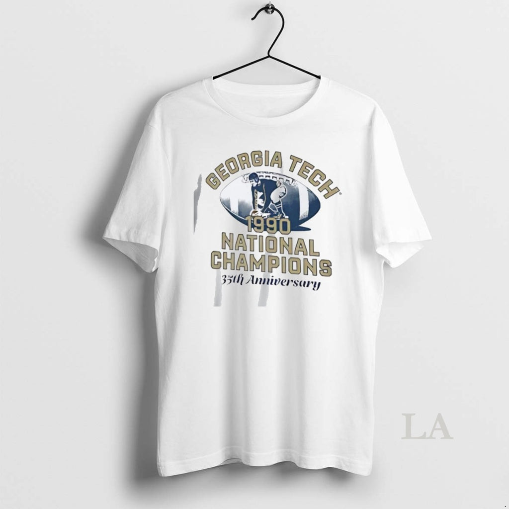 Original Georgia Tech Yellow Jackets 1990 National Champs Anniversary