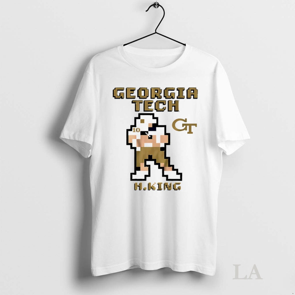 Original Georgia Tech Yellow Jackets Football Haynes King Pixel