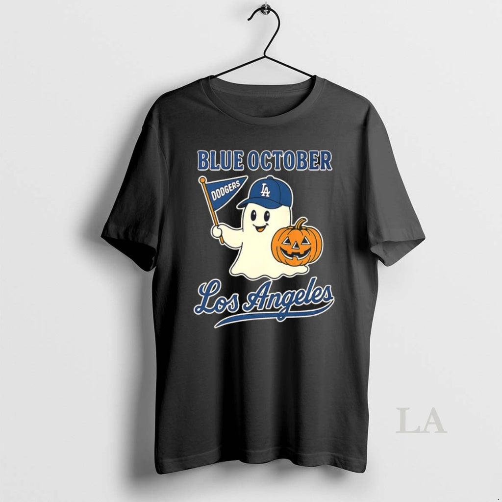 Original Ghost Blue October Los Angeles Dodgers Halloween 2025