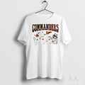 Original Ghost Halloween Washington Commanders Players Jersey Numbers 5 54 17 8 Ladies