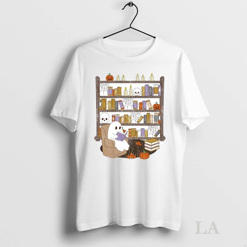 Original Ghost Library Spiderweb Halloween