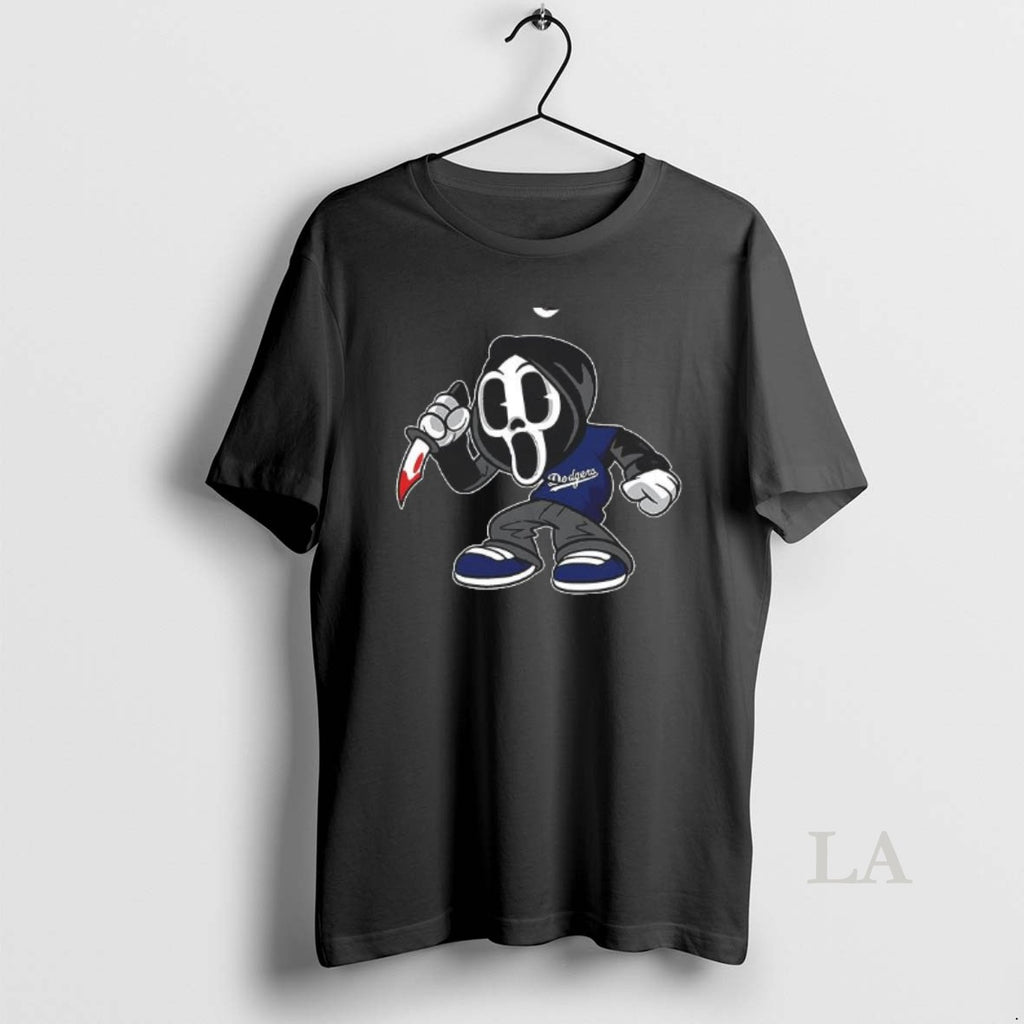 Original Ghostface Scream Los Angeles Dodgers Halloween