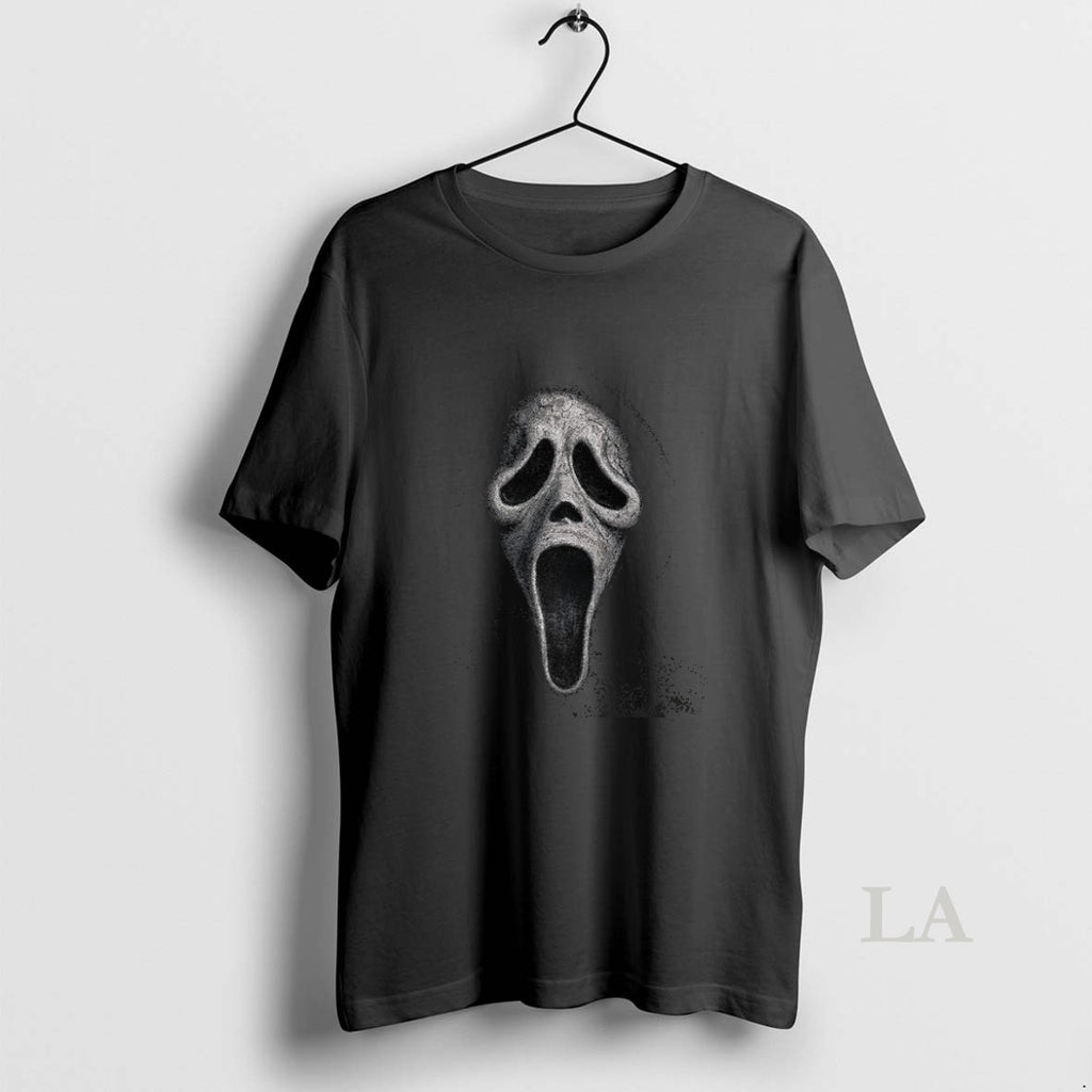 Original Ghostface Scream Big Face Graphic Halloween