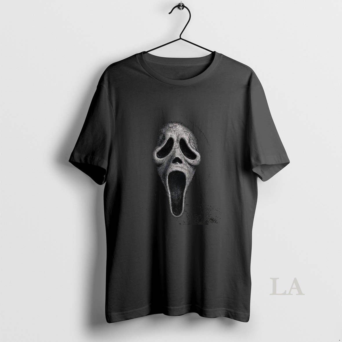 Original Ghostface Scream Big Face Graphic Halloween