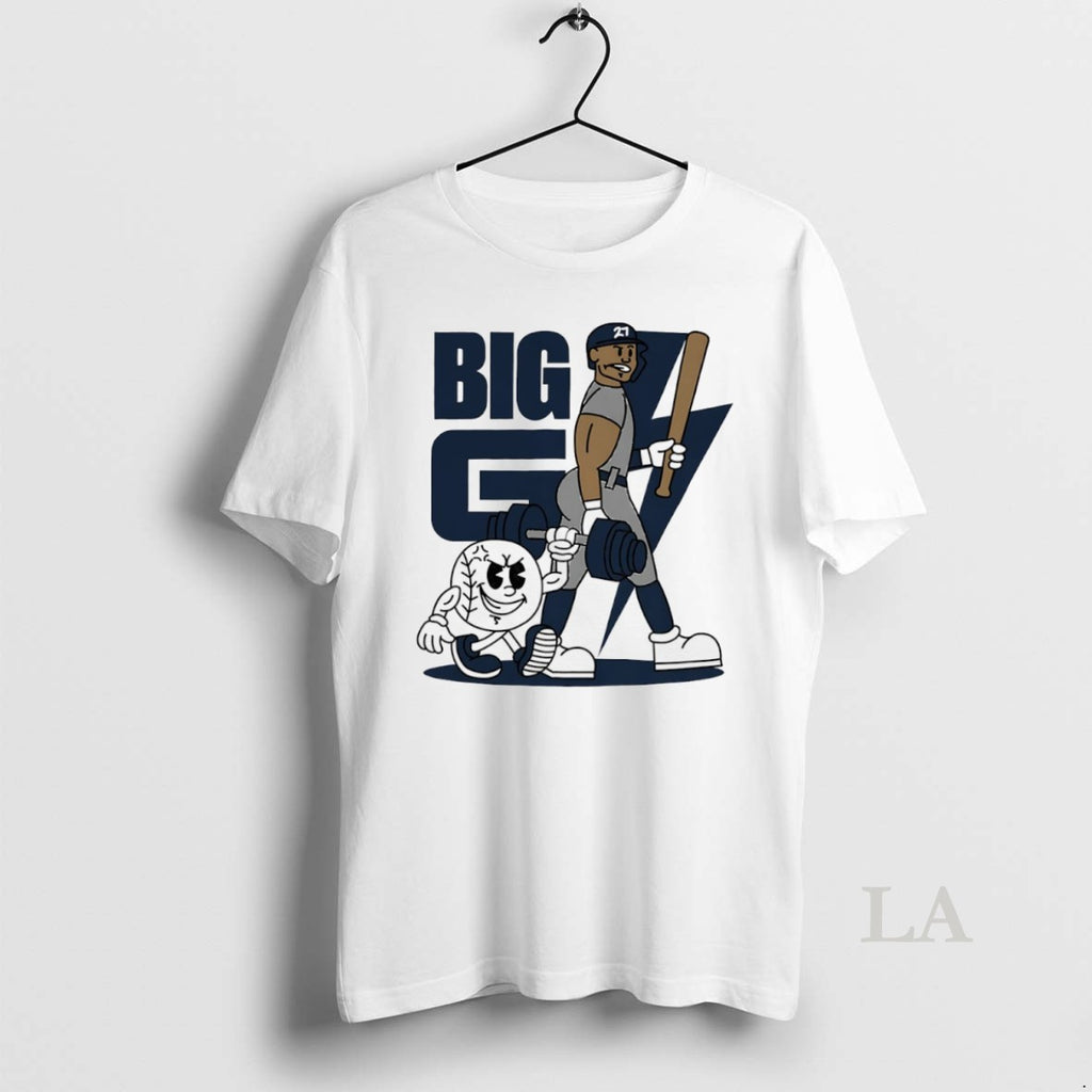 Original Giancarlo Stanton Big G New York Yankees Superstar Cartoon