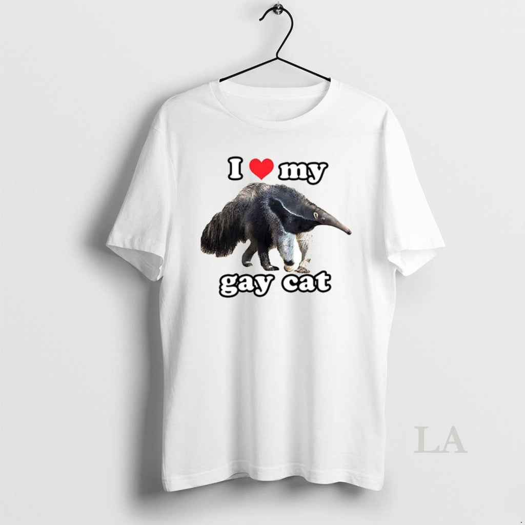 Original Giant Anteater I Love My Gay Cat Ceramic Ceramic And Classic Dad Cap