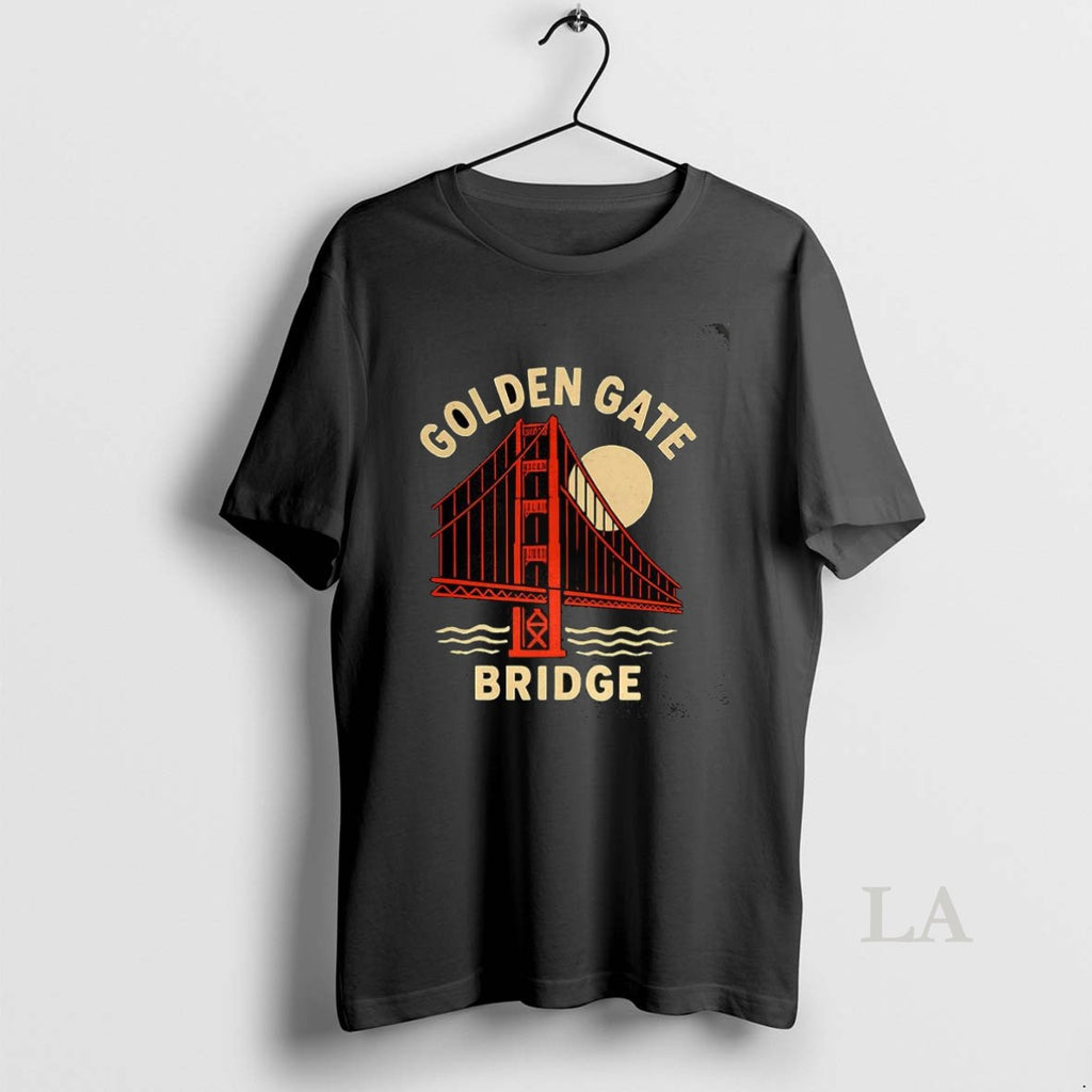 Original Golden Gate Bridge Under Moonlight