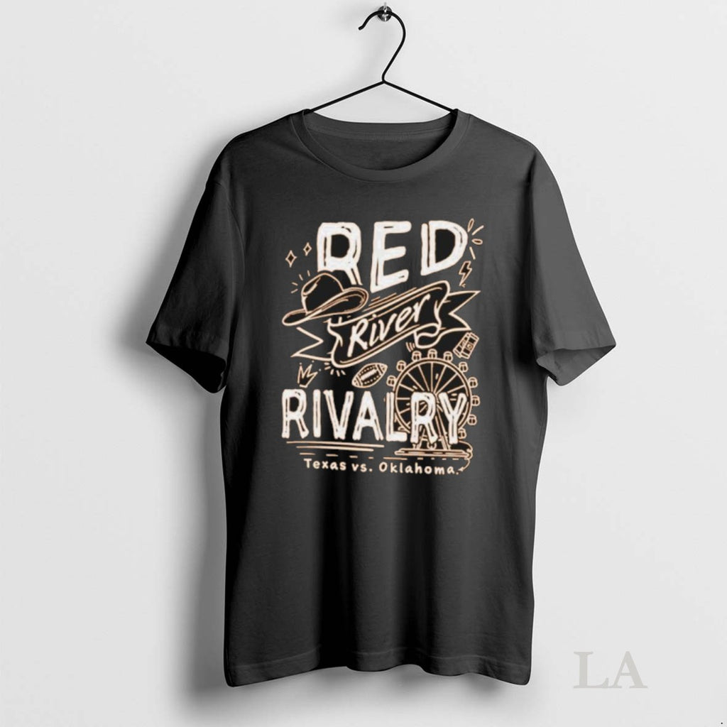 Original Golden Hat Red River Rivalry 2025 Texas Longhorns Vs Oklahoma Sooners