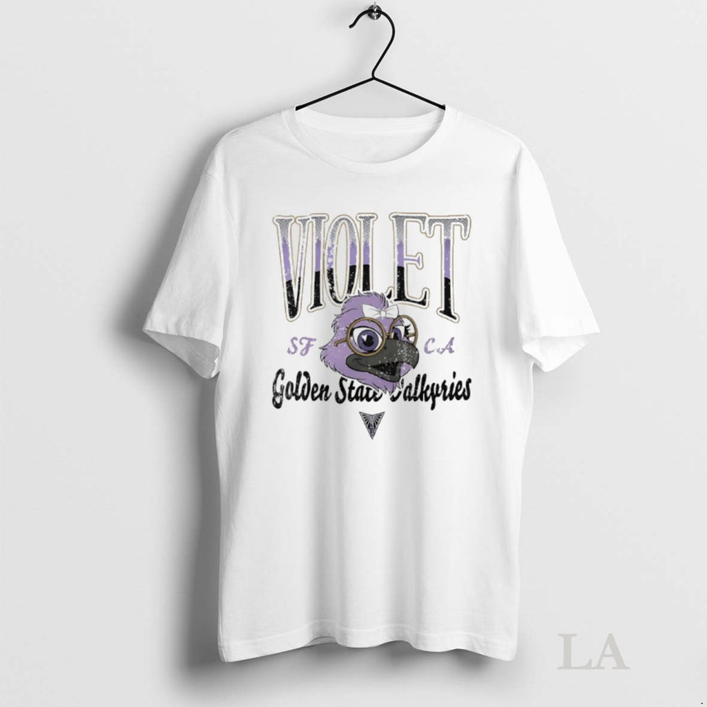 Original Golden State Valkyries Vilolet Big Face Mascot