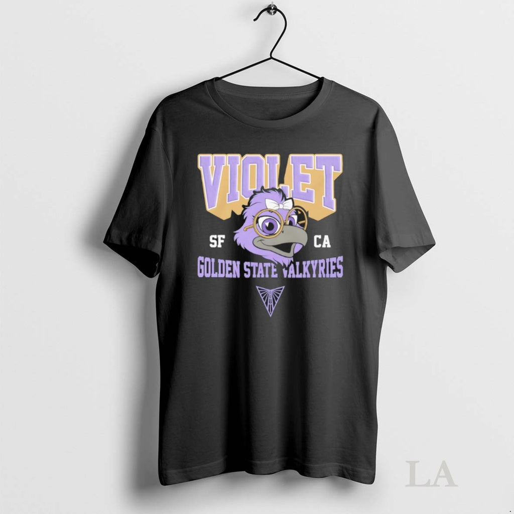 Original Golden State Valkyries Violet Big Head Mascot