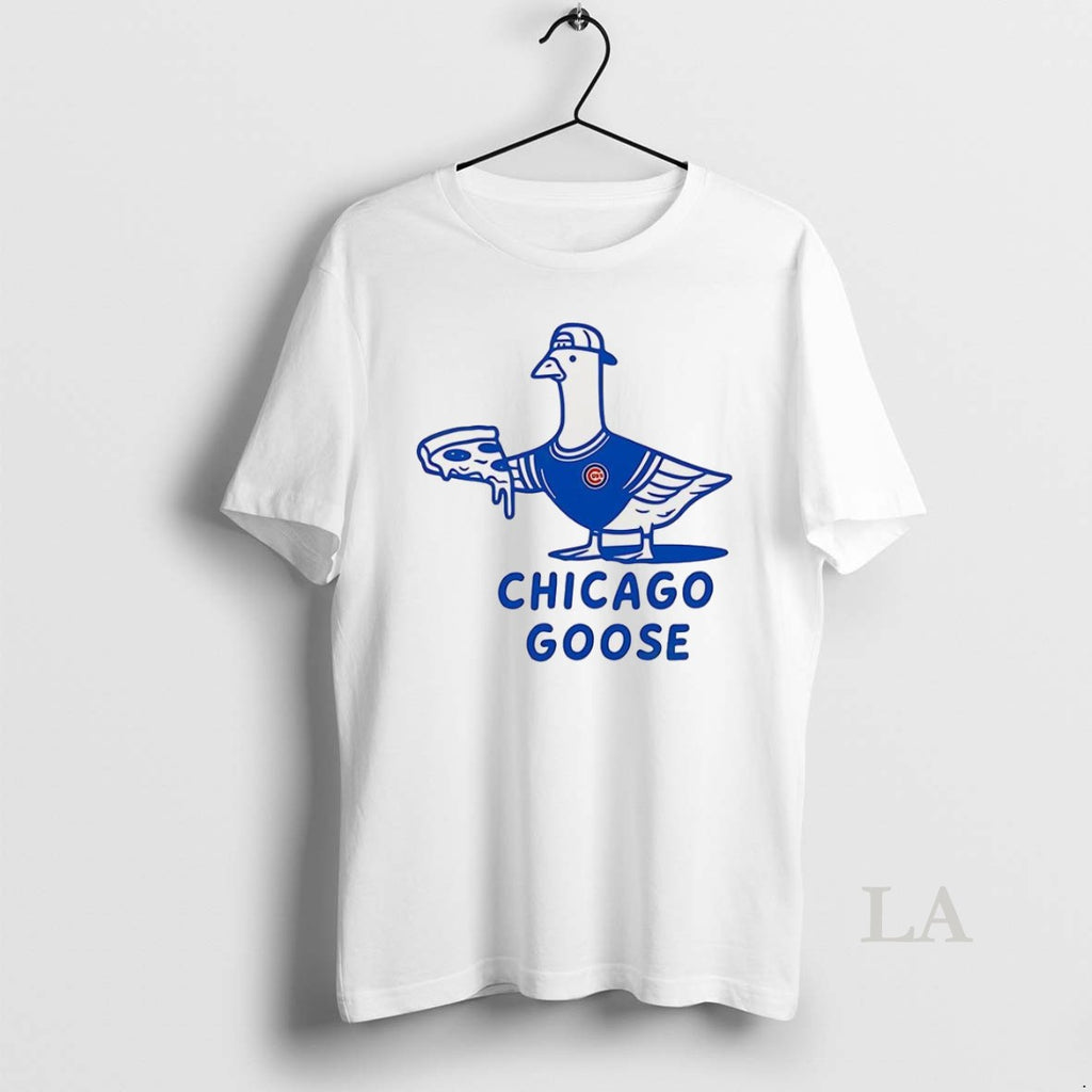Original Goose Chicago Cubs Football Pizza
