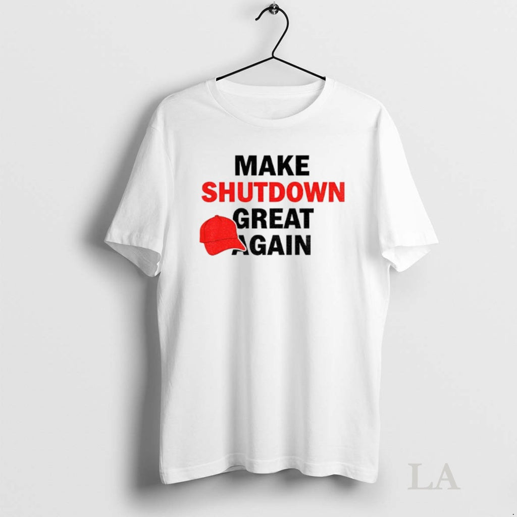 Original Government Shutdown Maga Red Hat Make Shutdown Great Again
