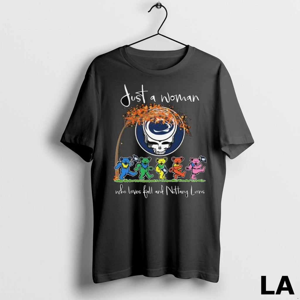 Original Grateful Dead X Penn State Nittany Lions Just A Woman Who Loves Fall And