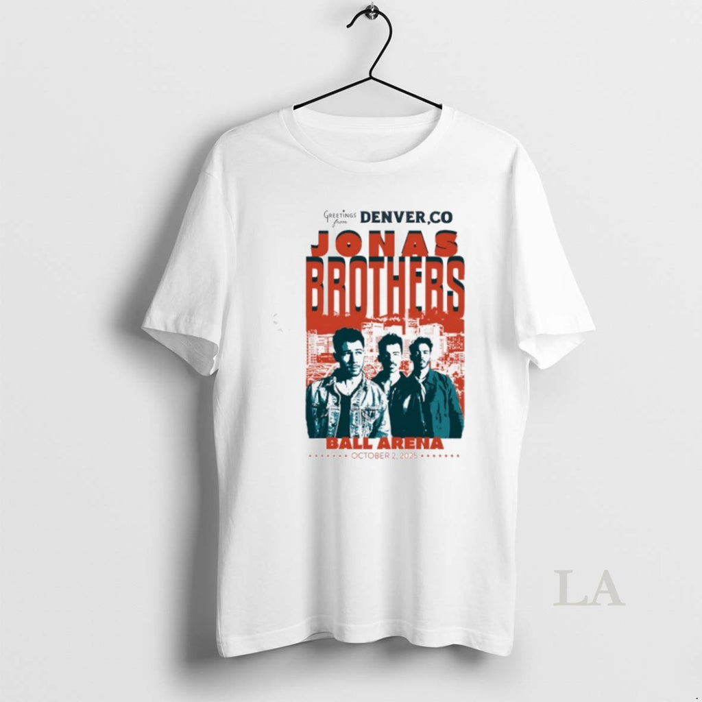 Original Greetings From Denver Co Jonas Brothers Ball Arena October 2025