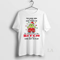Original Grinch Santa Hat Middle Finger The Good Girl In Me Got Tired Of The