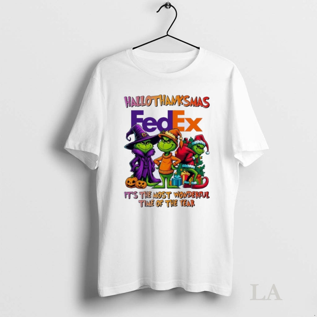 Original Grinch X Fedex Hallothanksmas Its The Most Wonderful Time Of The Year