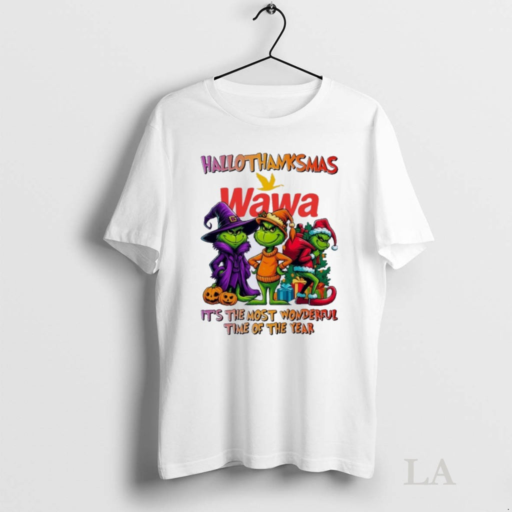 Original Grinch X Wawa Hallothanksmas Its The Most Wonderful Time Of The Year
