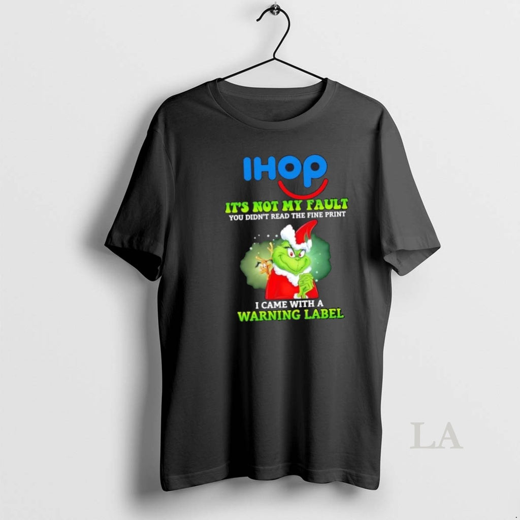 Original Grinch X Ihop Its Not My Fault You Didnt Read The Fine Print
