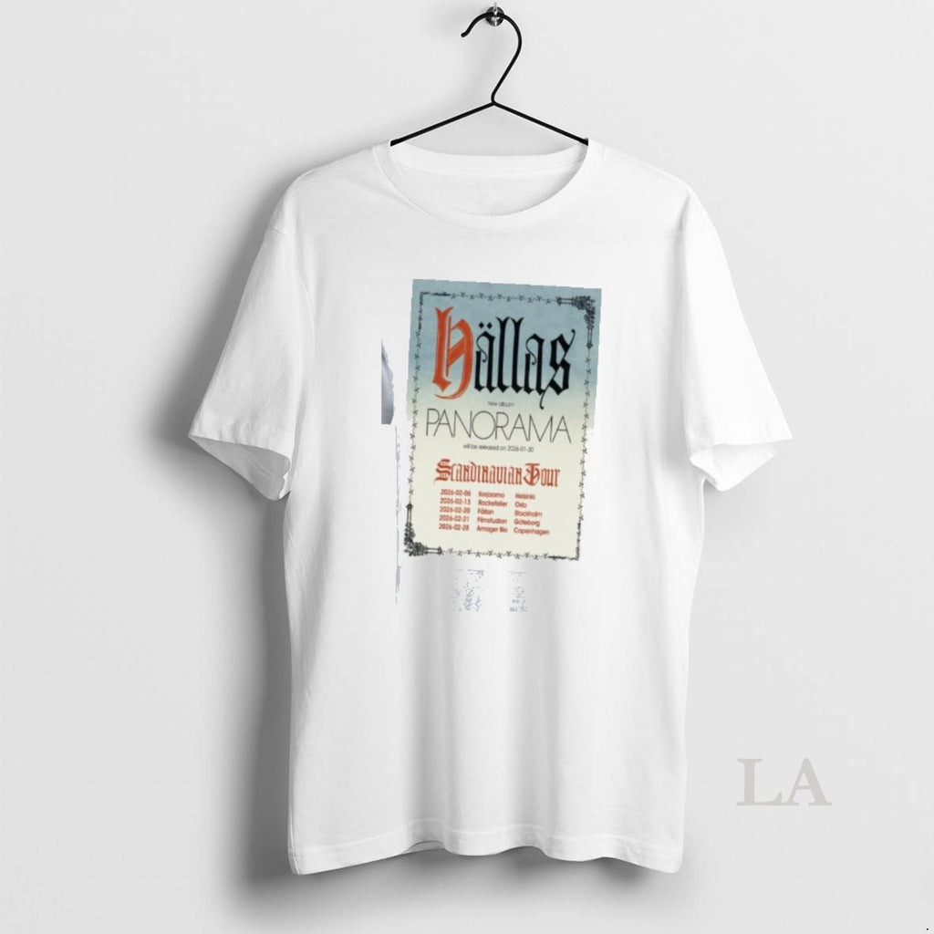 Original Hallas New Album Panorama Scandinavian Tour 2026