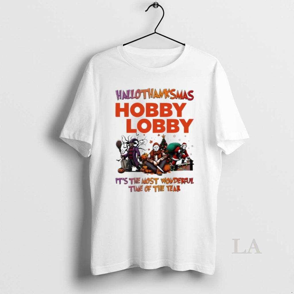 Original Hallothanksmas Characters Vs Hobby Lobby Logo Its The Most Wonderful Time Of The Year