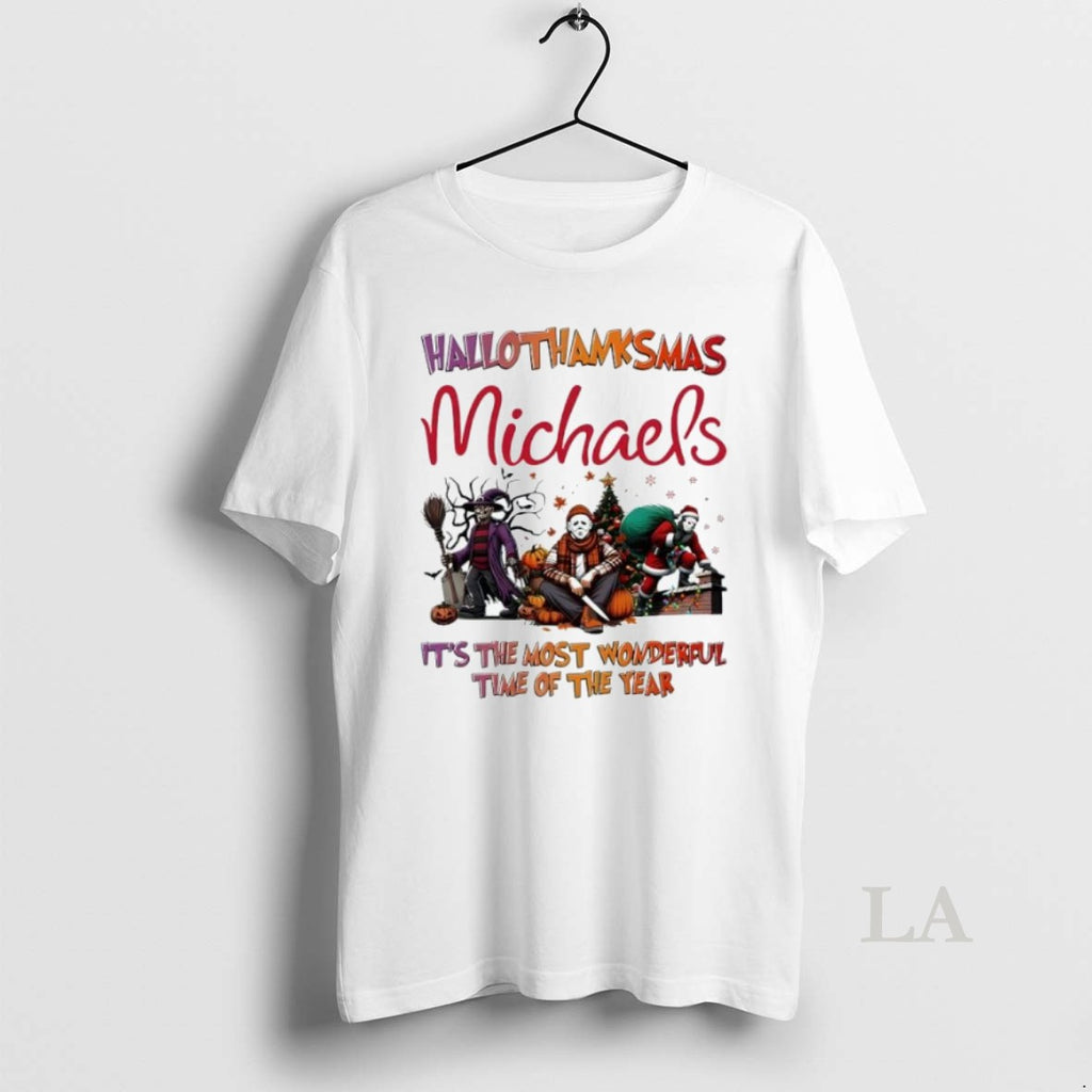 Original Hallothanksmas Characters Vs Michaels Logo Its The Most Wonderful Time Of The Year