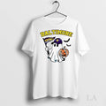 Original Halloween Ghost Baltimore Ravens Football Flag Pumpkin Ladies