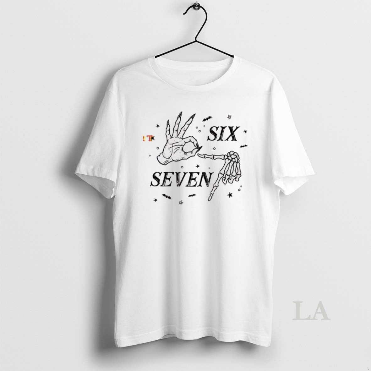 Original Halloween Six Seven Skeleton Hand