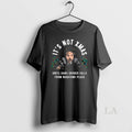 Original Hans Gruber Its Not Xmas Until Hans Gruber Falls From Nakatomi Plaza Long Sleve