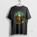 Original Happy Thanksgiving Men Bigfoot Alien Mothman Sasquatch