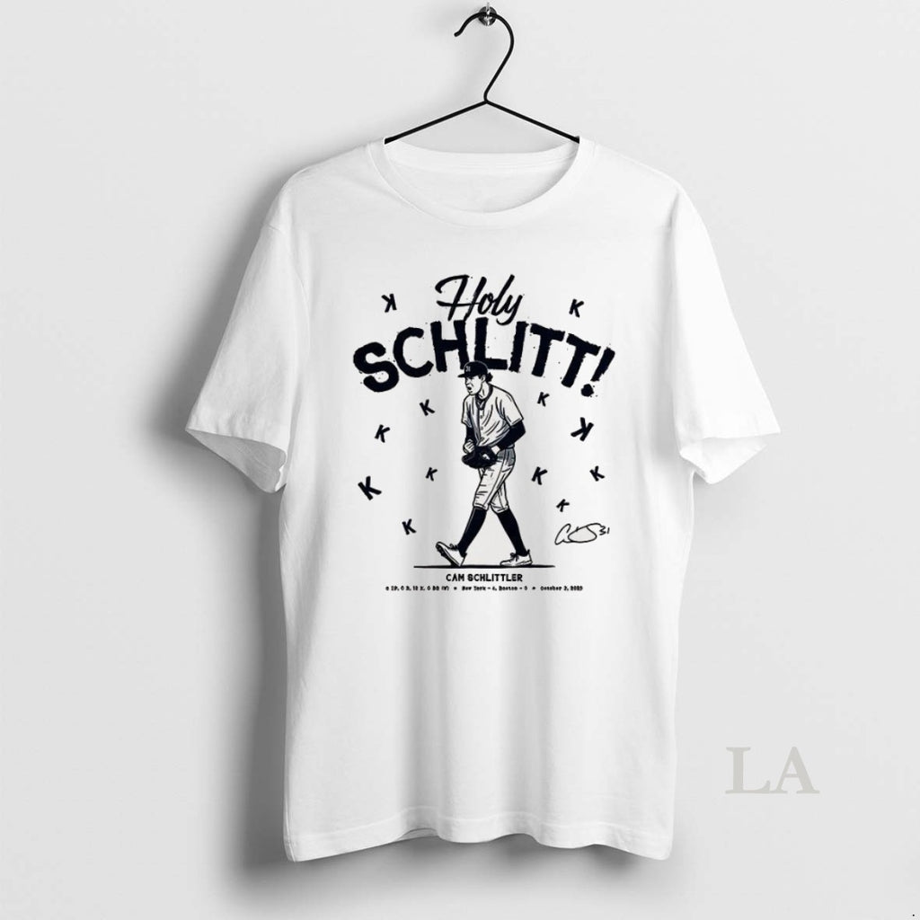 Original Holy Schlitt Cam Schlittler Bronx New York Yankees