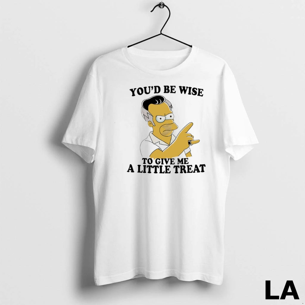 Original Homer Simpson Youd Be Wise To Give Me A Little Treat