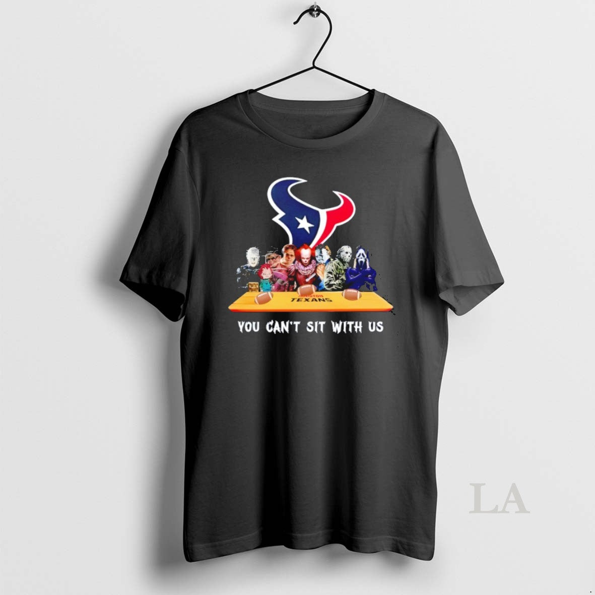 Original Horror Movie Characters You Cant Sit With Us Houston Texans Halloween