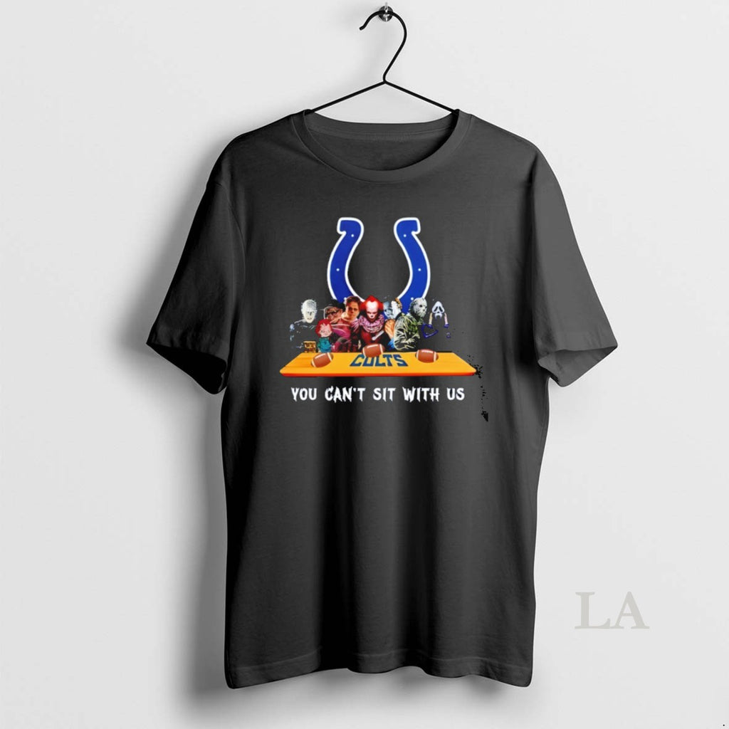 Original Horror Movie Characters You Cant Sit With Us Indianapolis Colts Halloween
