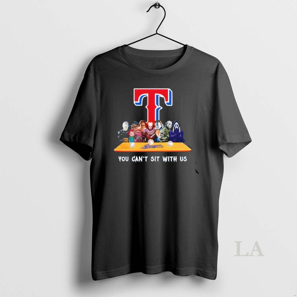 Original Horror Movie Characters You Cant Sit With Us Texas Rangers Halloween