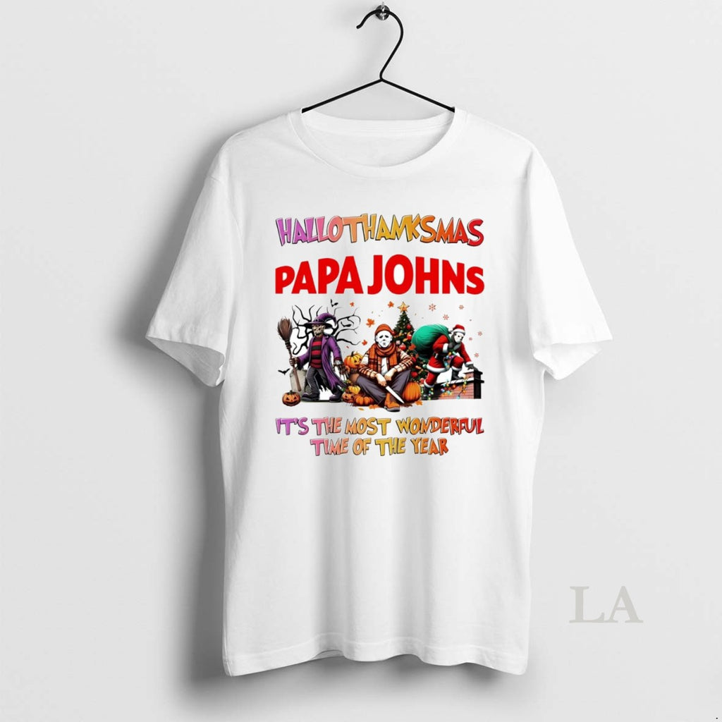 Original Horror Movies Papa Johns Hallothanksmas Its The Most Wonderful Time