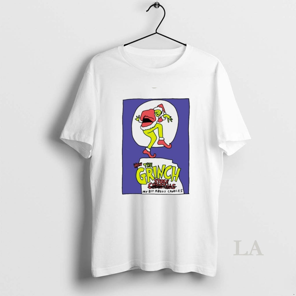 Original How The Grinch Stole My Bit About Candles Christmas White