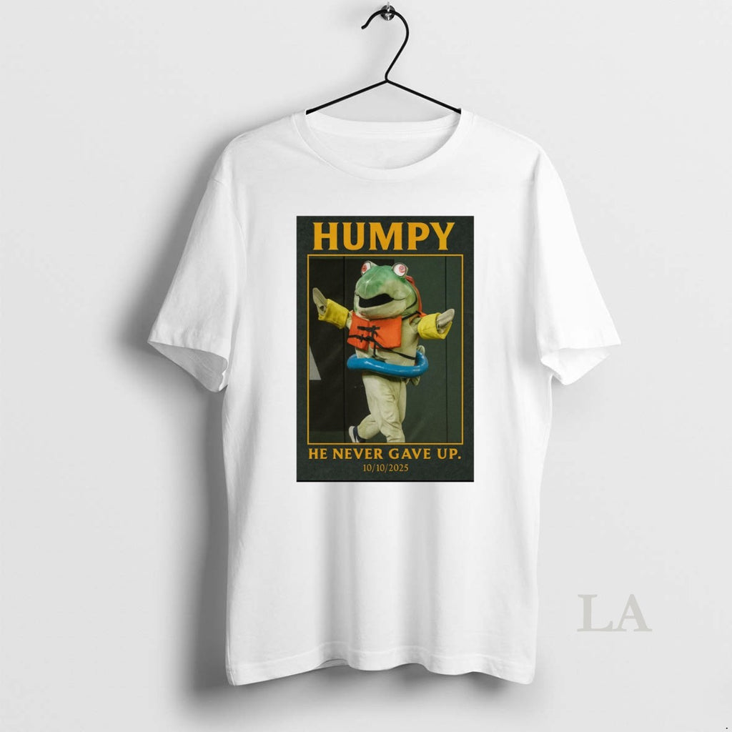 Original Humpy Salmon Seattle Mariners He Never Gave Up October 10 2025