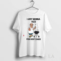 Original I Just Wanna Grill For Gods Sake Cartoon
